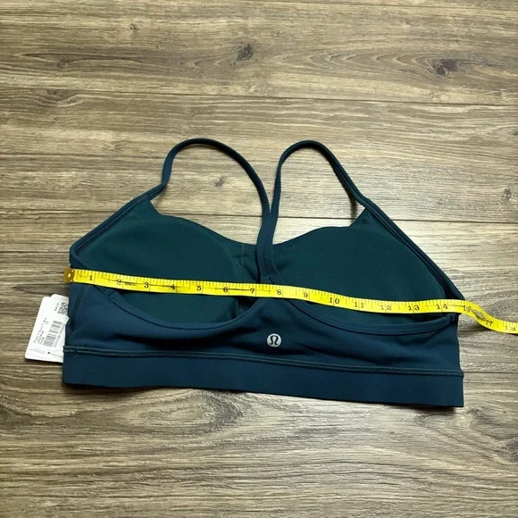 NWT Lululemon Flow Y Bra *Nulu A-C Cups (Indochine Blue) Size 12